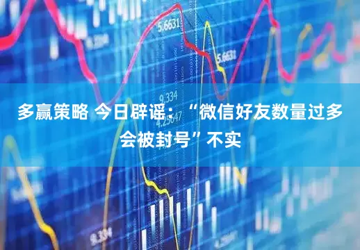 多赢策略 今日辟谣：“微信好友数量过多会被封号”不实